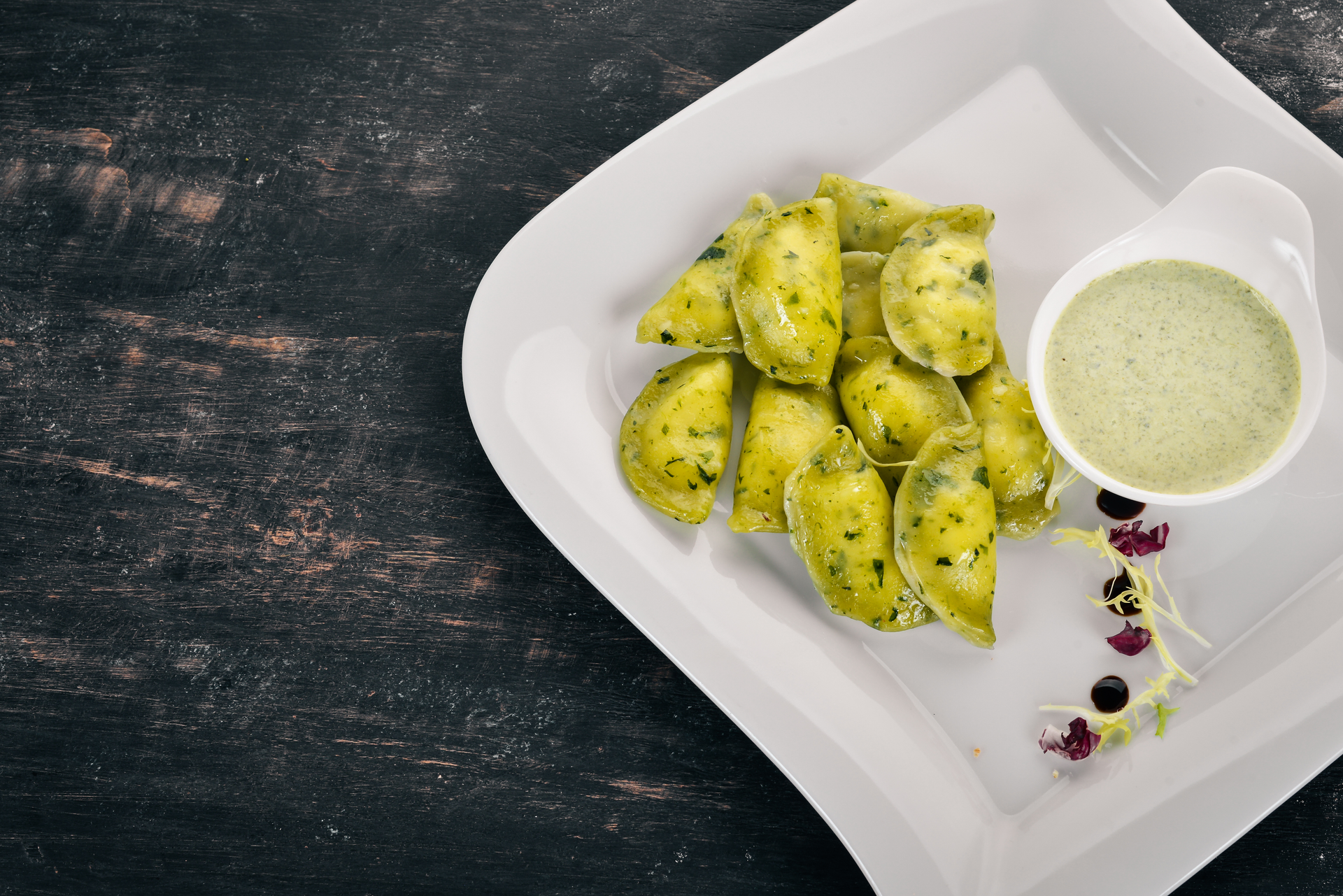 Velvet Jamaican Rundown with Green Banana Dumplings