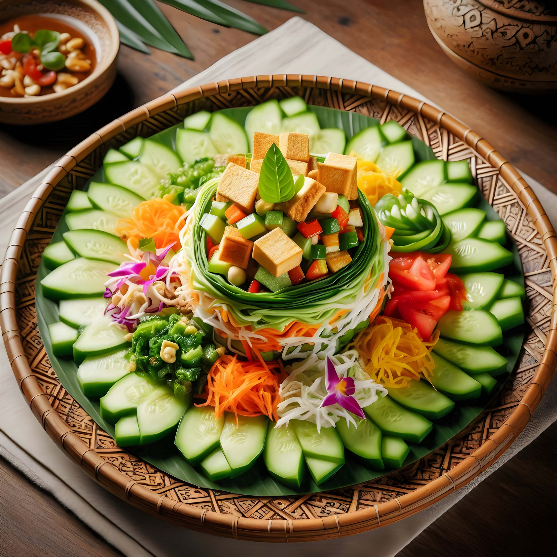 Velvet Vietnamese Lotus Stem Salad with Fresh Herbs