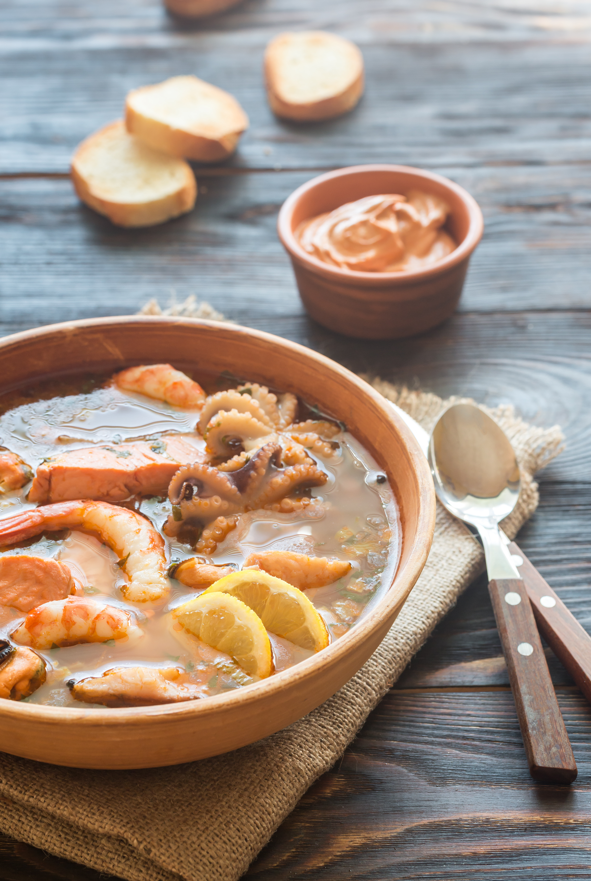 Velvety Colombian Cazuela de Mariscos with Coconut Milk