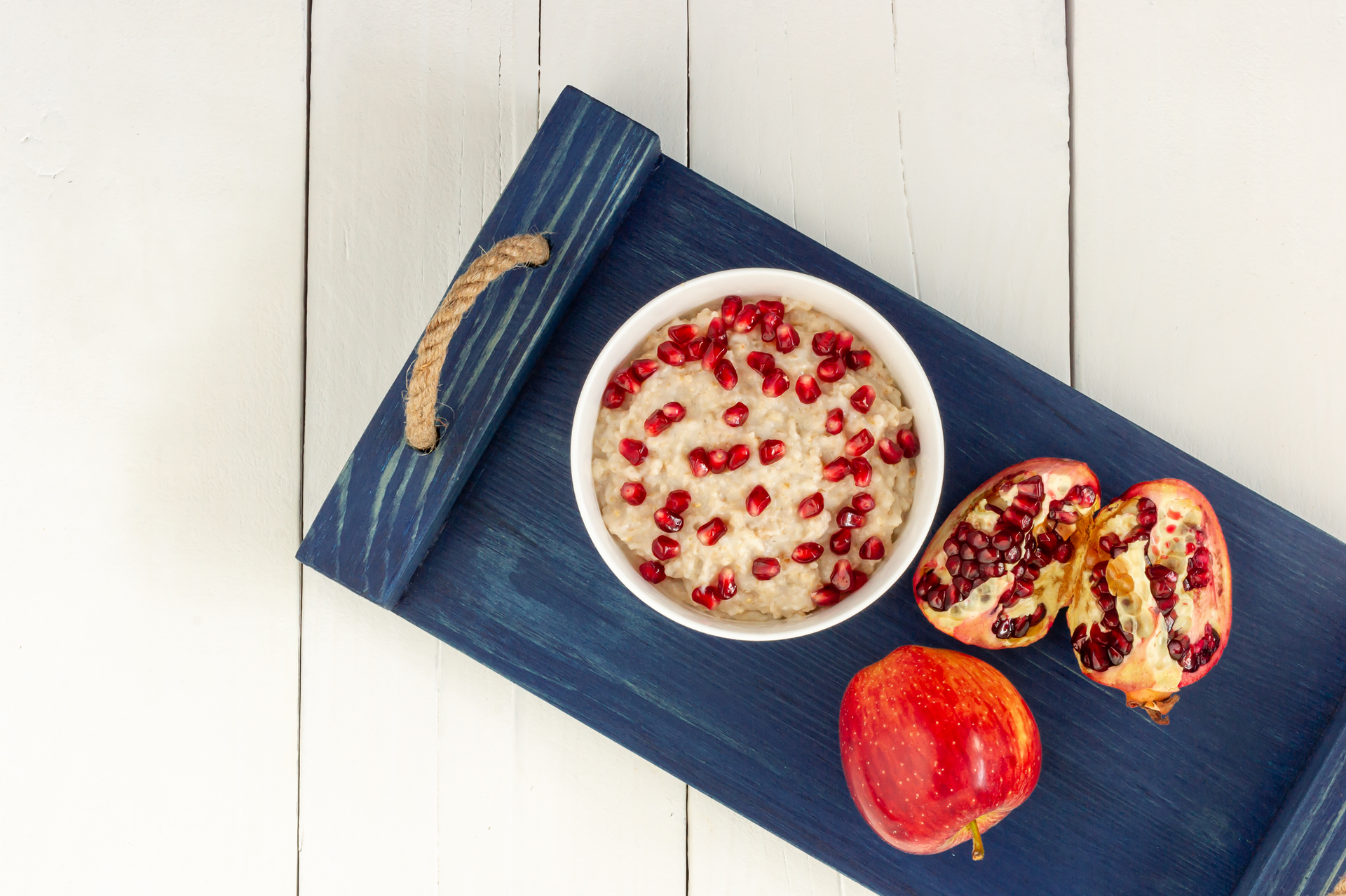 Velvety Turkish Rice Pudding with Pomegranate Syrup