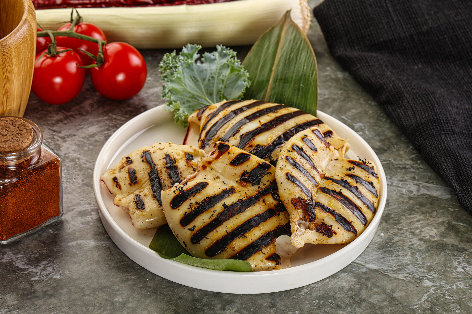 Venezuelan Black Sesame Arepa with Sweet Plantain and Queso Fresco