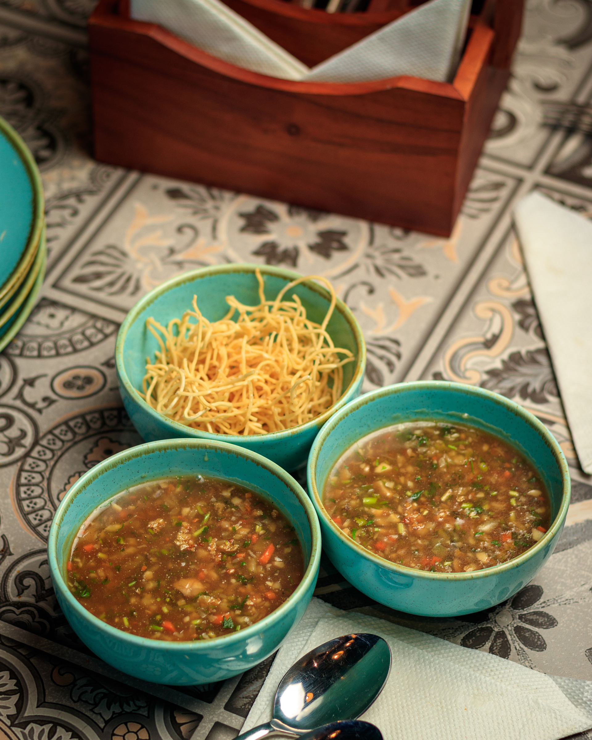 Vibrant Nepalese Gundruk Soup