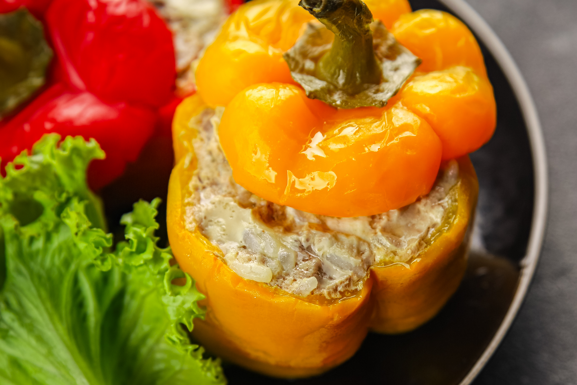 Vibrant Peruvian Rocoto Relleno