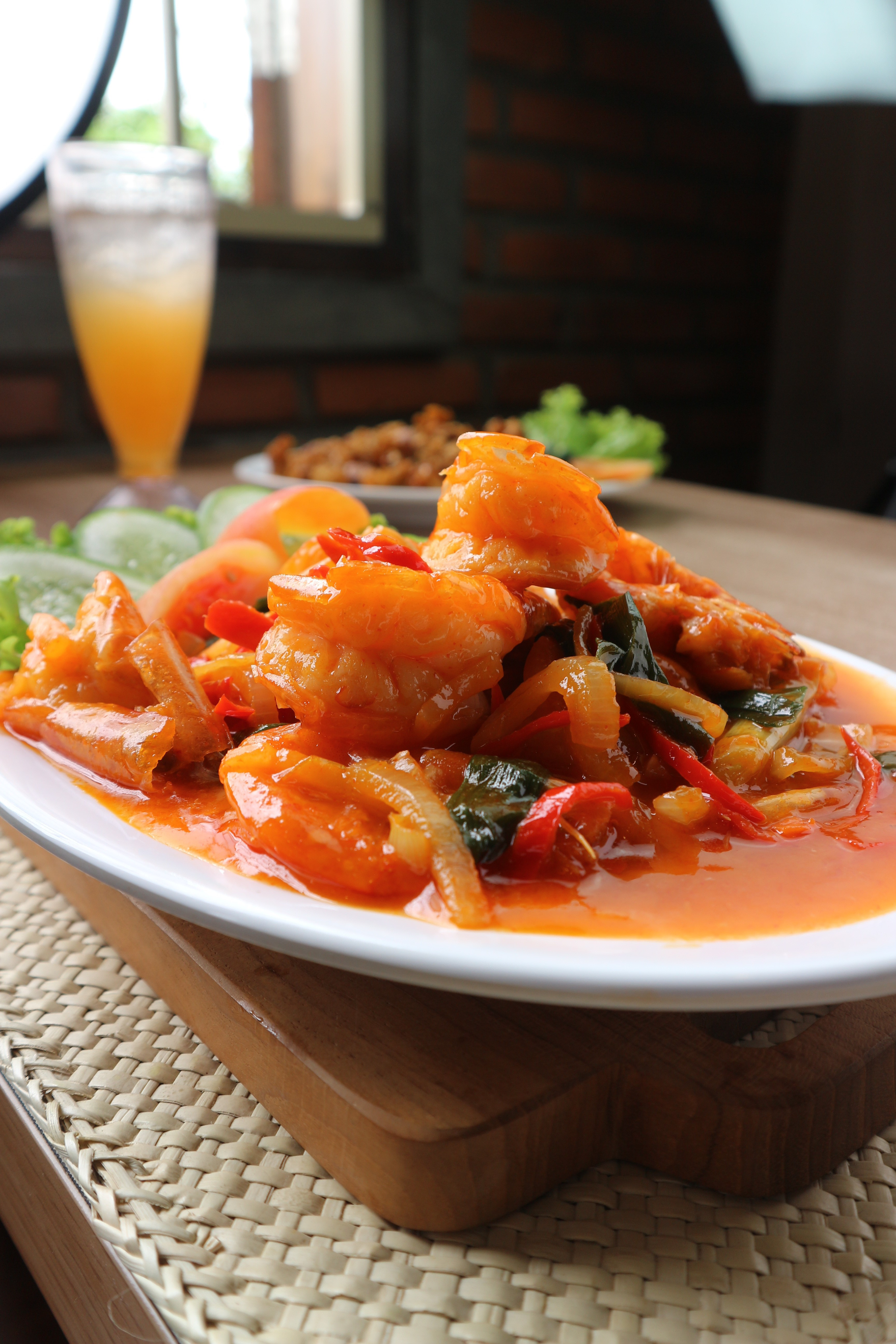 Vibrant Puerto Rican Mofongo with Shrimp Creole