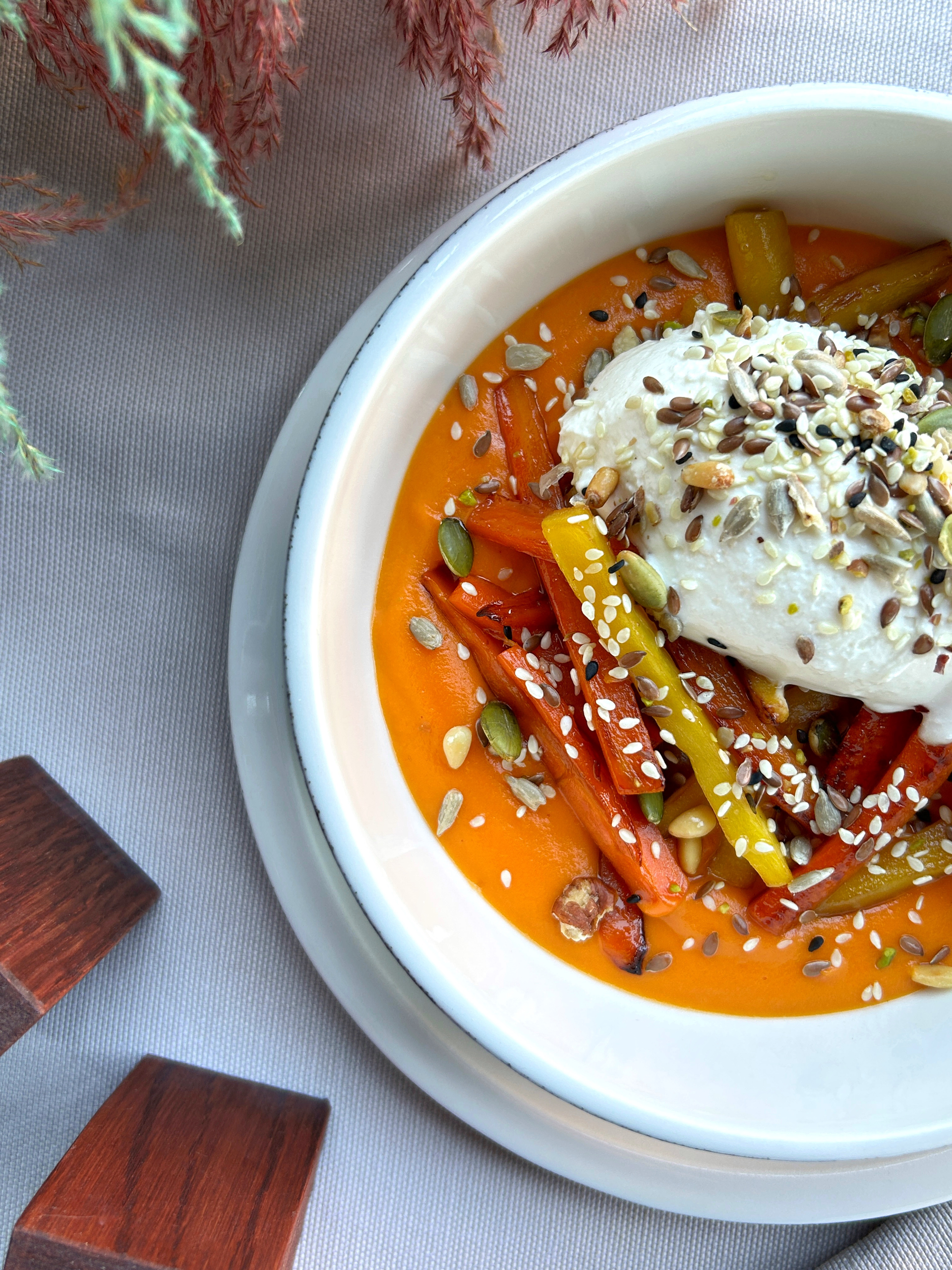 Vibrant South African Bunny Chow with Spicy Beans