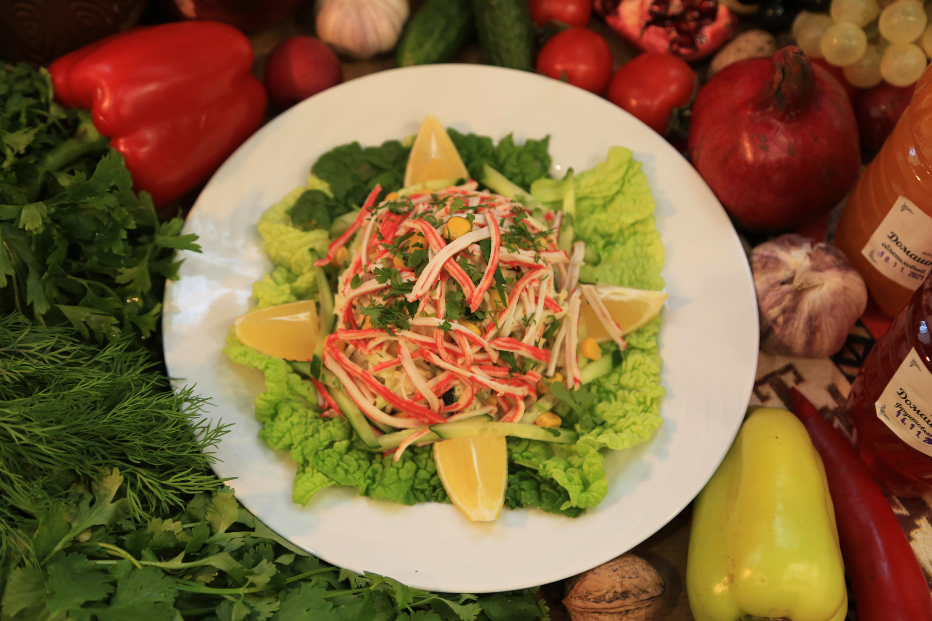 Vibrant Thai Pomelo Lemongrass Salad with Cashews and Mint