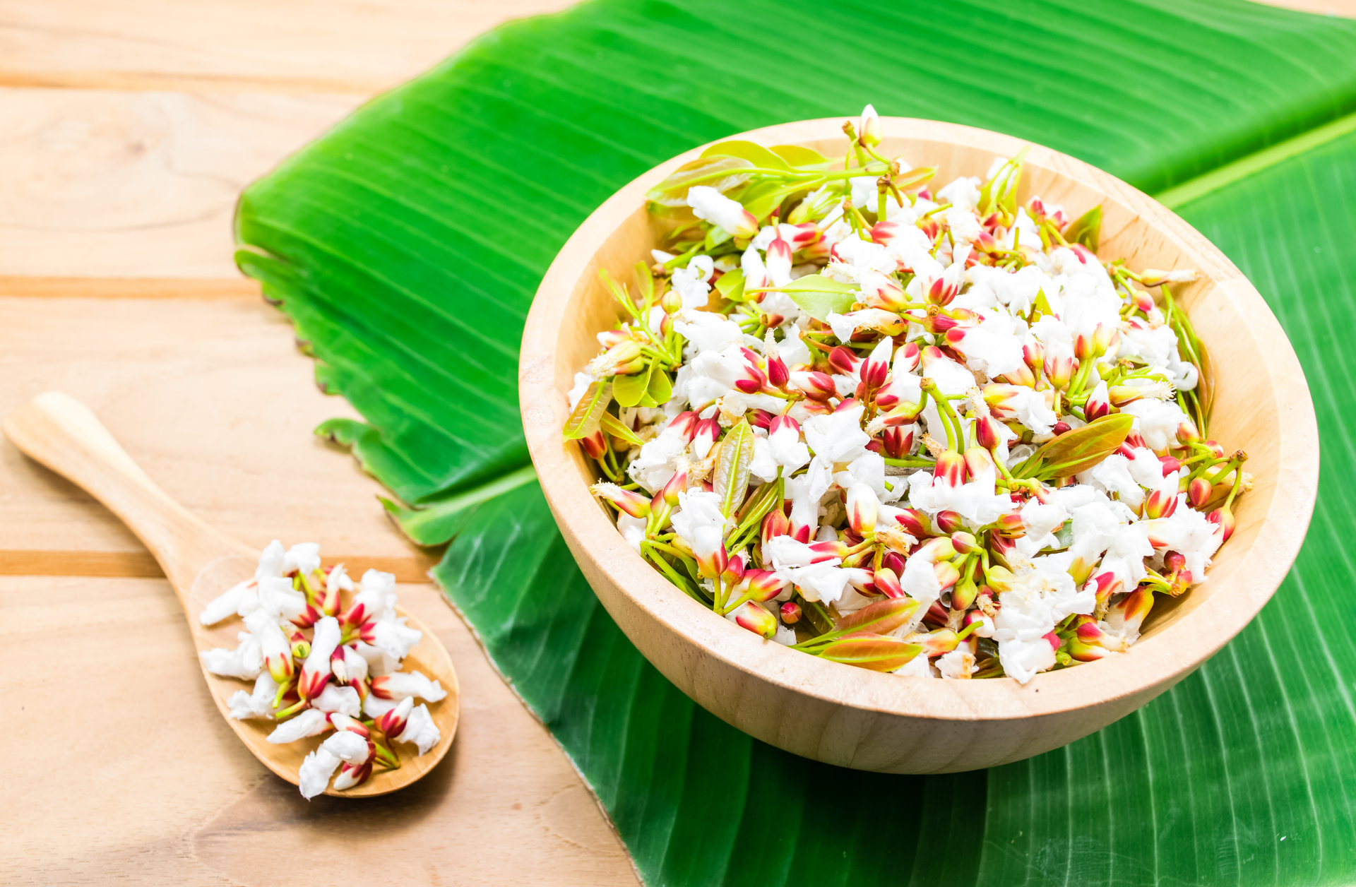 Vietnamese Banana Blossom Salad with Lime Dressing