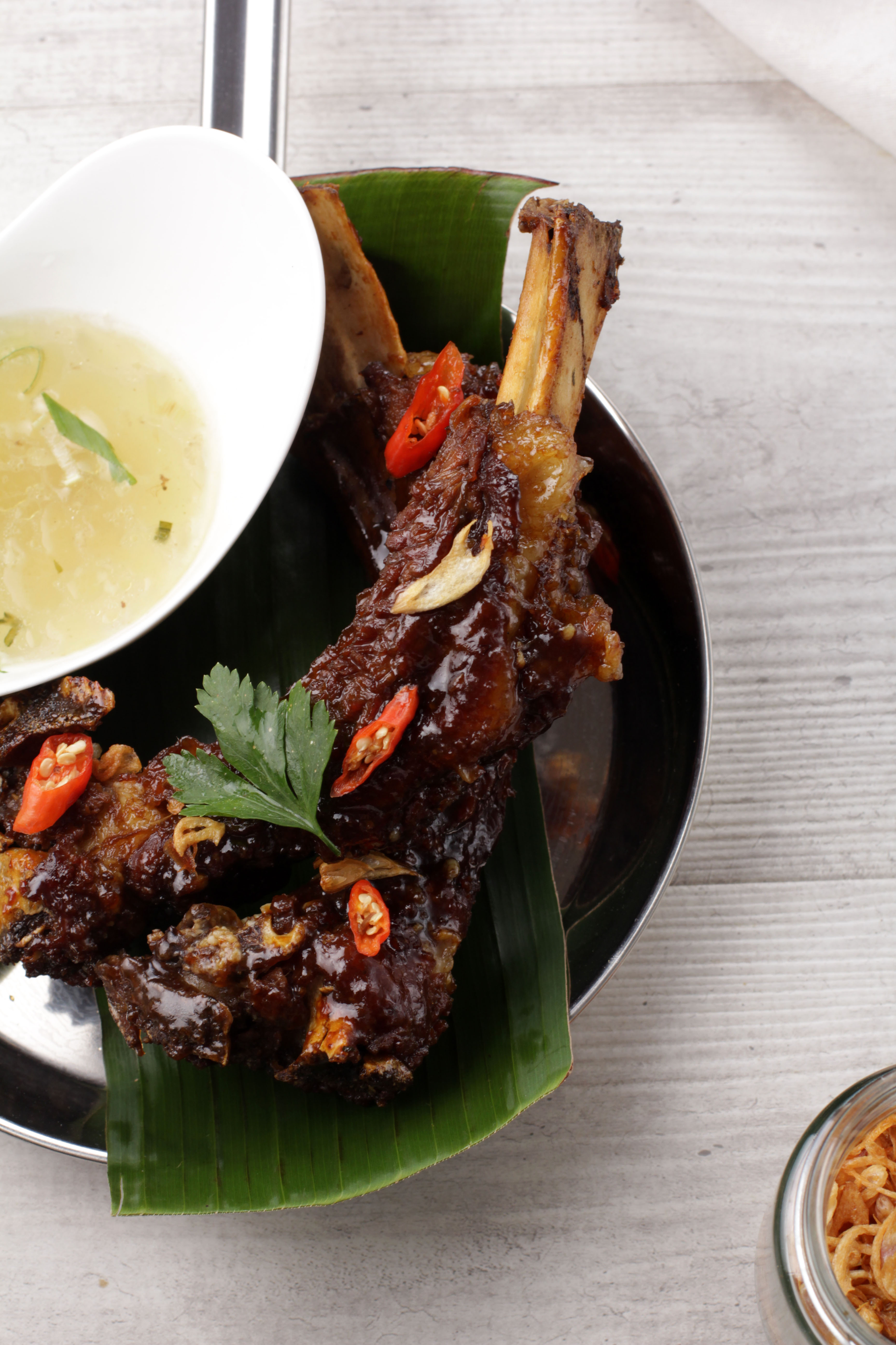 Vietnamese Star Anise-Infused Braised Short Ribs with Lemongrass