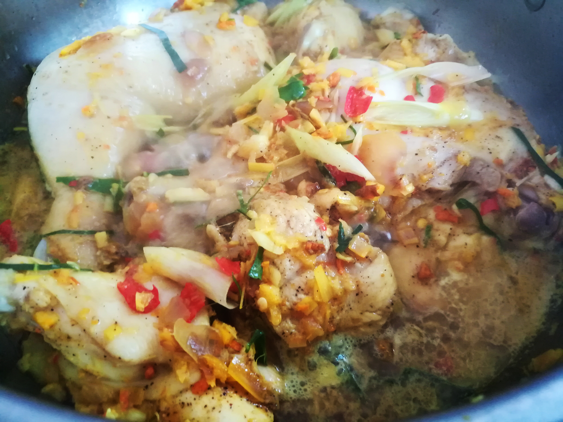 Zanzibar Spiced Coconut Fish Pot with Cassava