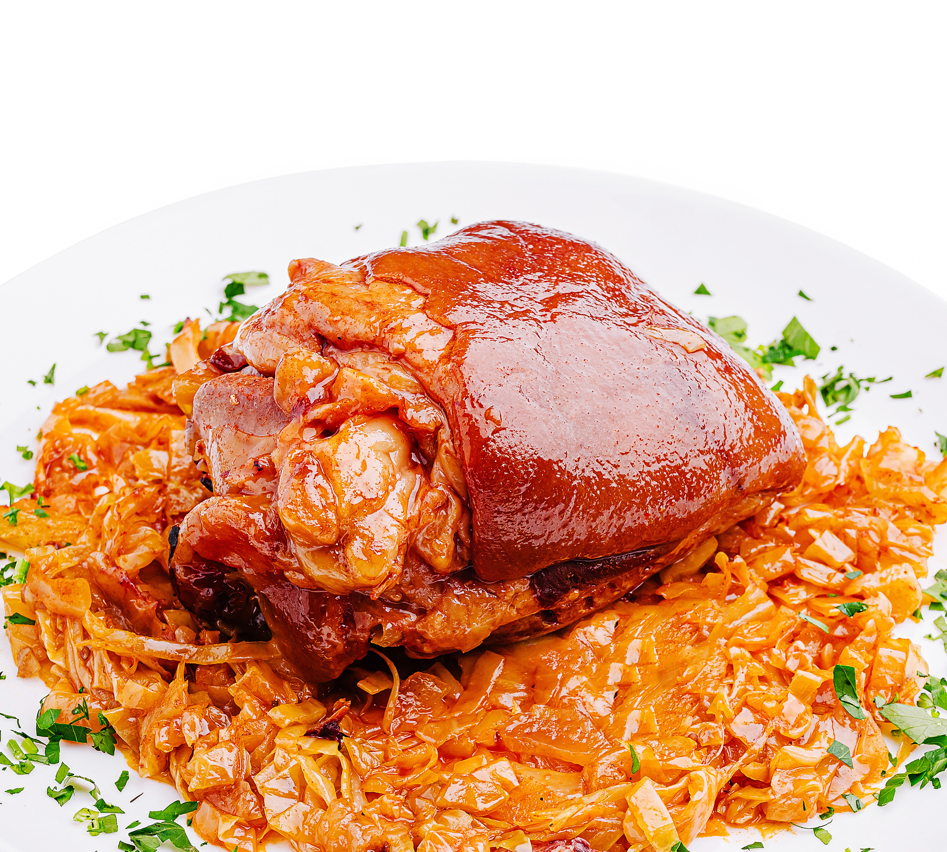 Zesty Ghanaian Jollof Rice with Smoked Turkey Tails