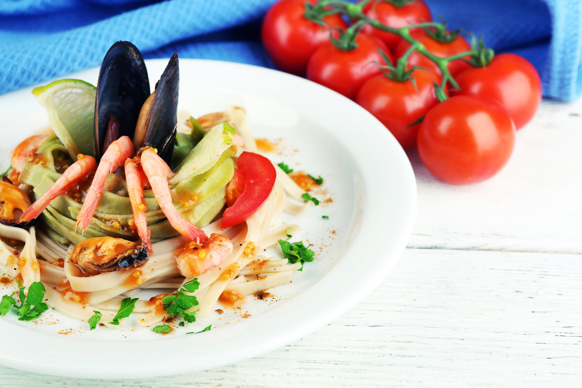 Zesty Italian Cacciucco with Mixed Seafood