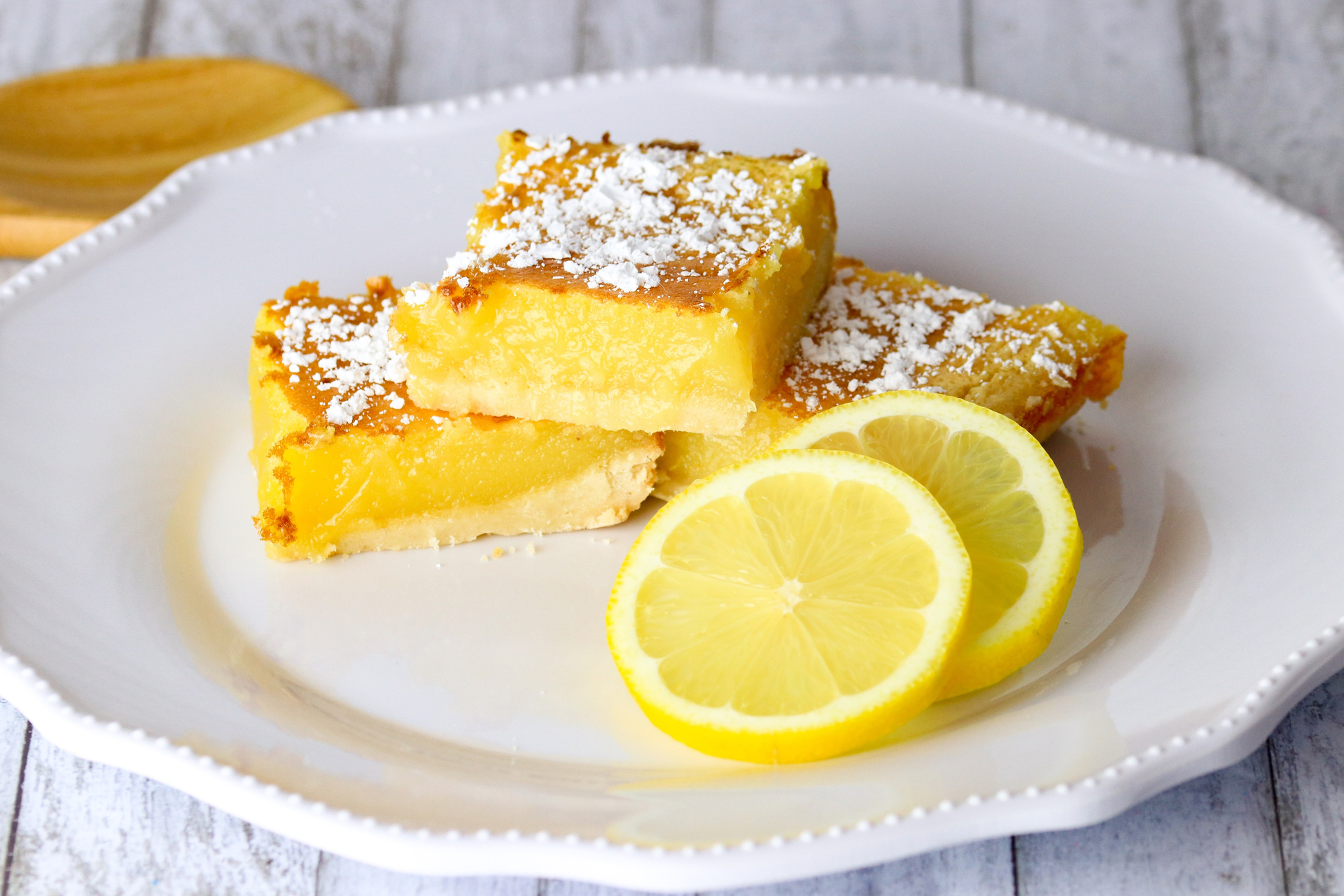 Zesty Italian Lemon Polenta Cake with Rosemary Syrup