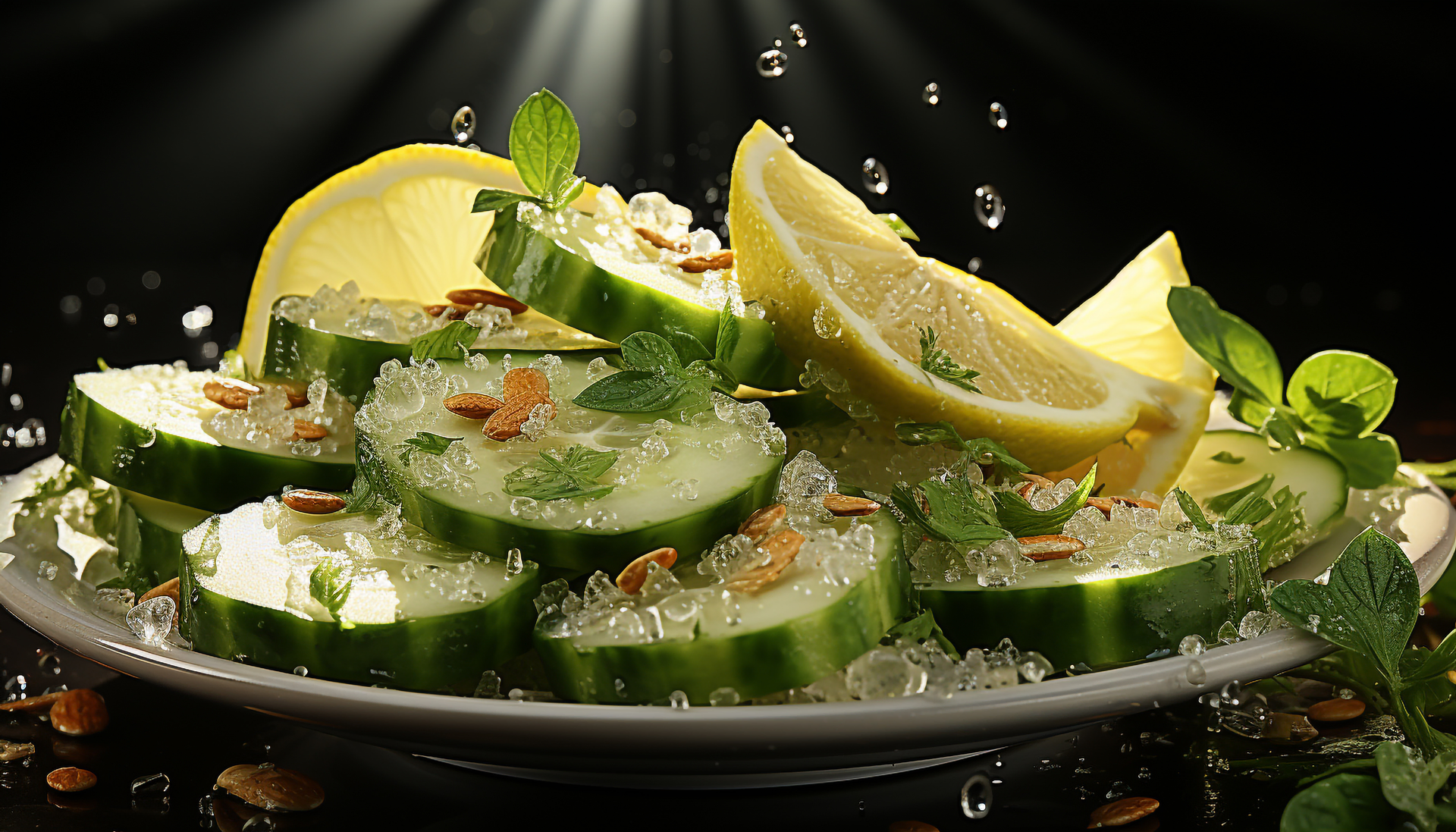 Zesty Italian Zucchini Carpaccio with Lemon and Mint