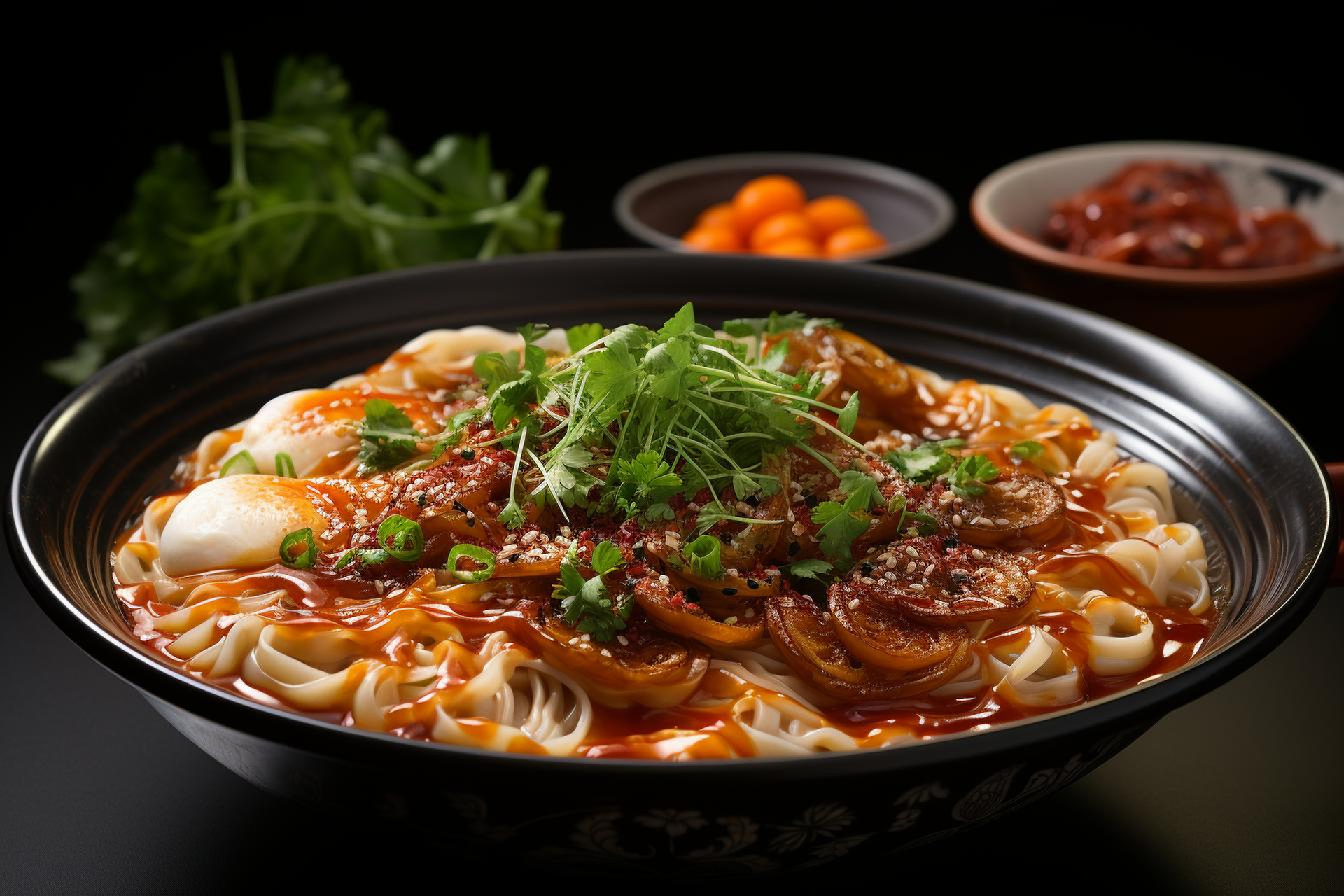 Zesty Korean Jjolmyeon Noodles with Spicy Vinegar Sauce