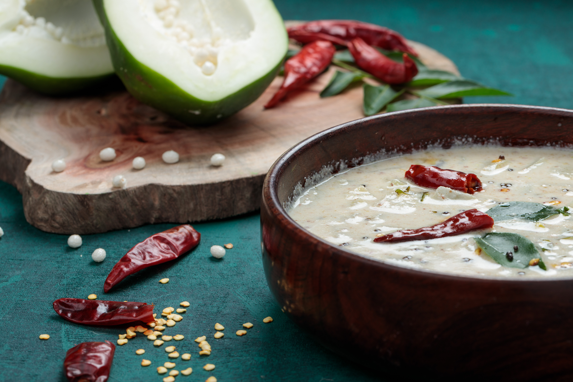 Zesty Peruvian Rocoto Cream with Quinoa and Roasted Peppers