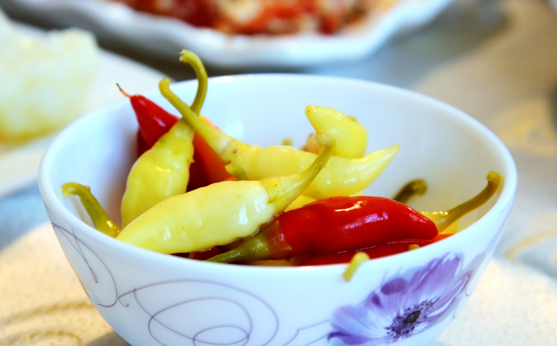 Zesty Peruvian Rocoto-Stuffed Peppers with Lime Dressing