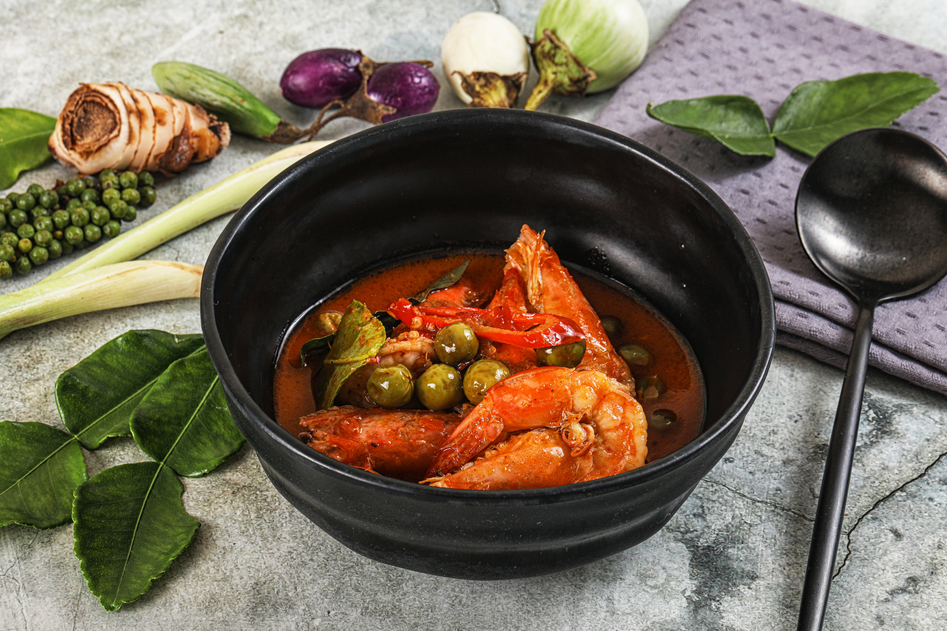 Zesty Szechuan Crayfish Hotpot with Ginger-Chili Broth