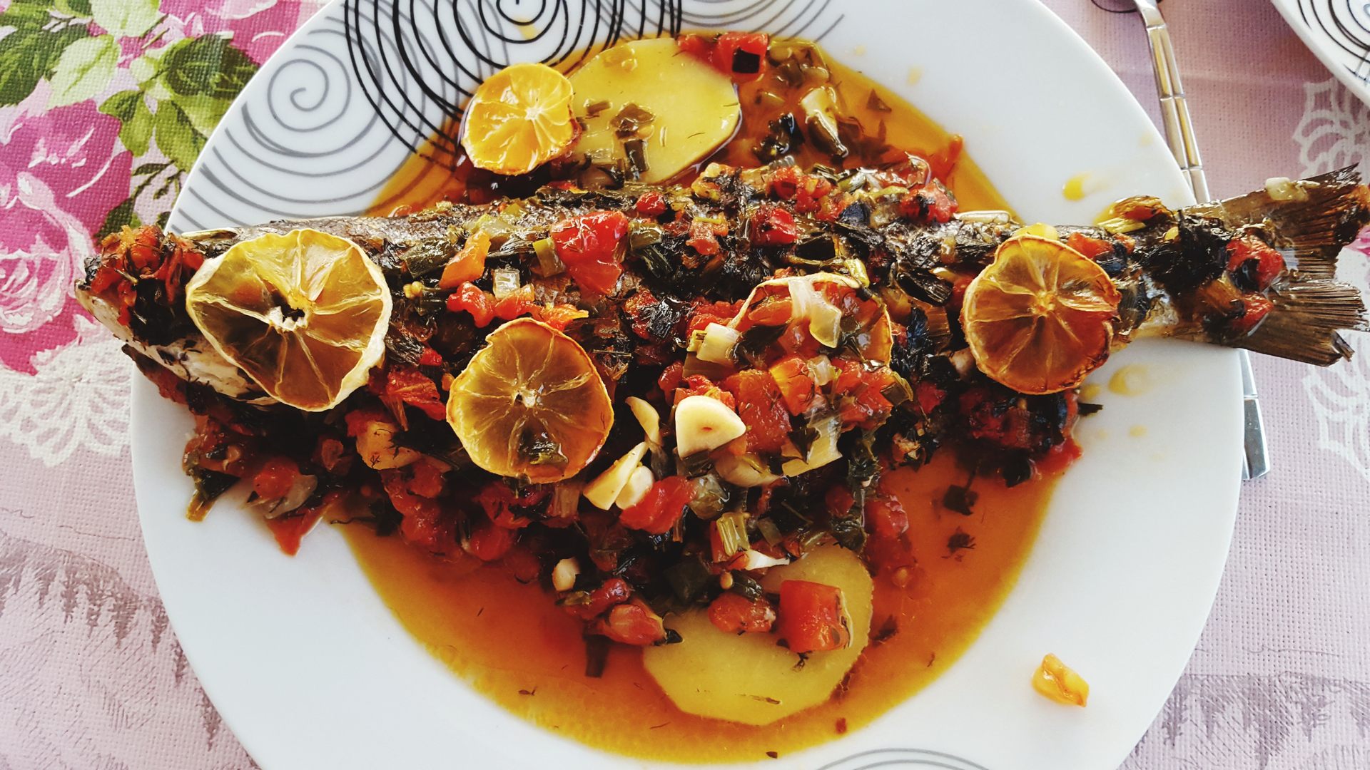 Zesty Zambian Kapenta with Roasted Peppers