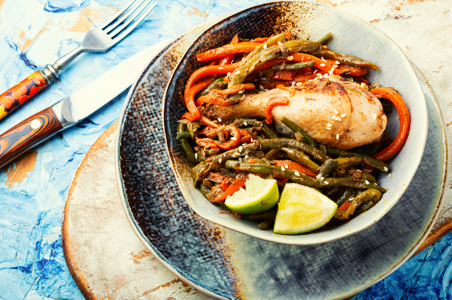 Zesty Zambian Kapenta with Roasted Peppers