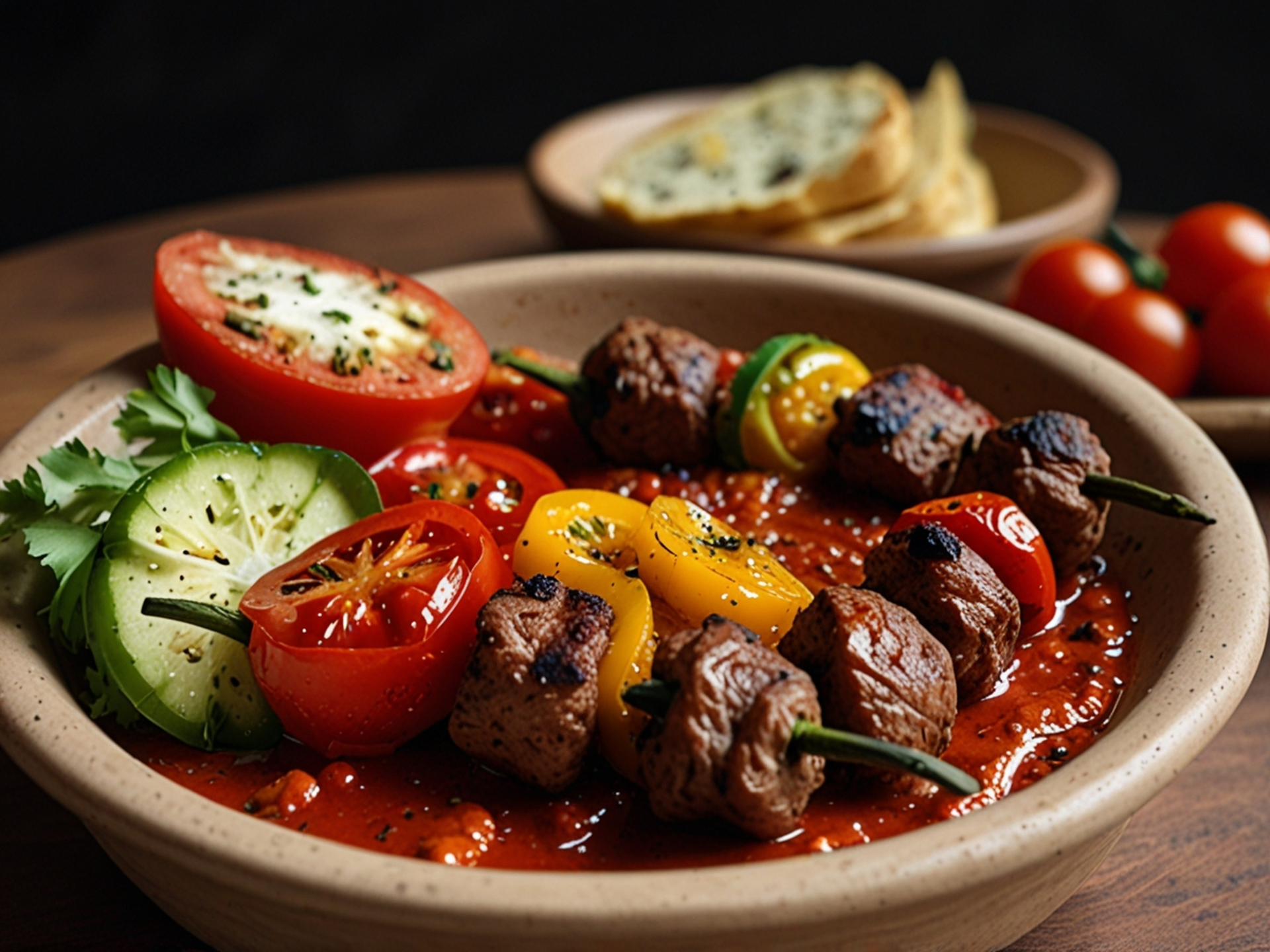 Zimbabwean Nyama Choma with Tomato-Scallion Salsa