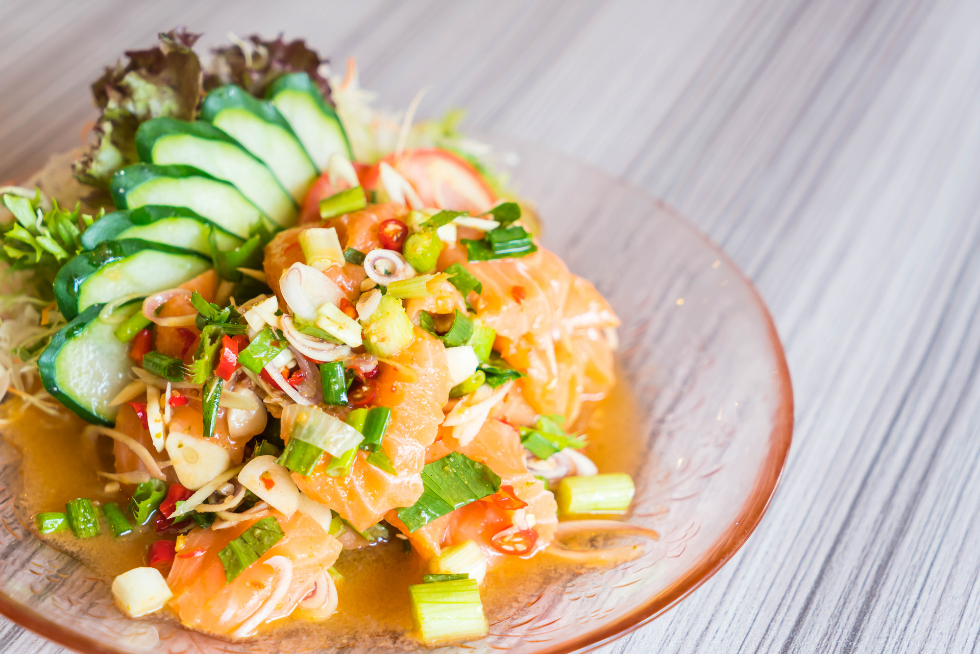 Zingy Thai Pomelo Salad with Toasted Coconut