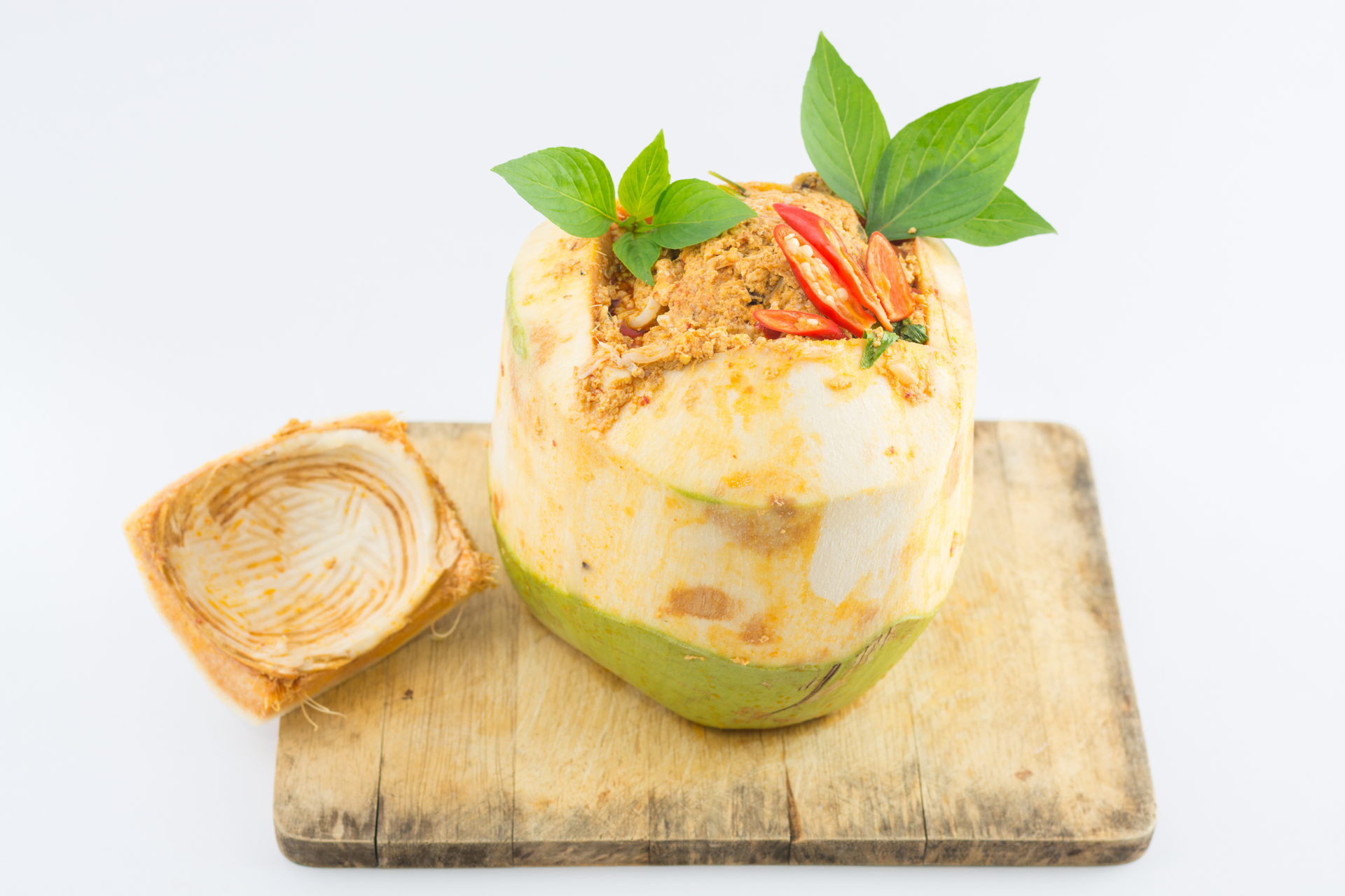 Zingy Thai Pomelo Salad with Toasted Coconut